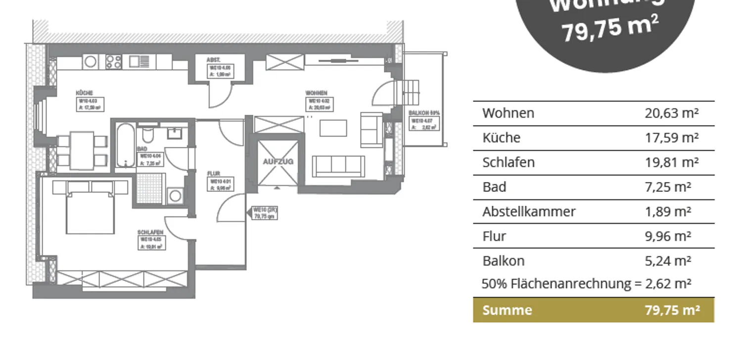 3 Zimmer Wohnung mit 80 m² in Görlitz – Bild 3