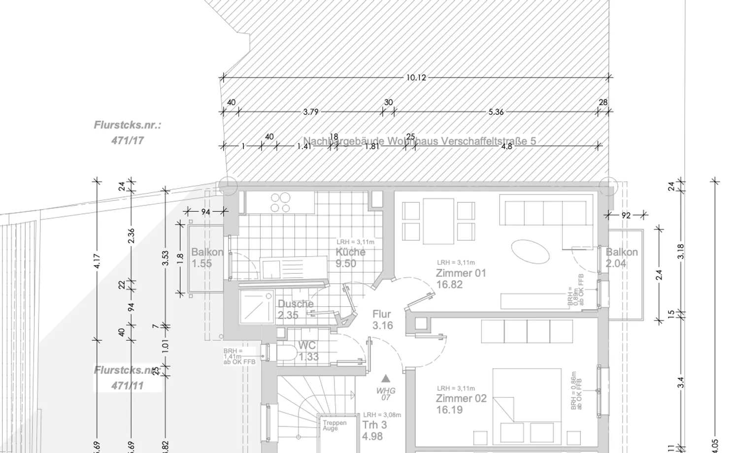 3 Zimmer Wohnung mit 51 m² in Mannheim – Bild 9