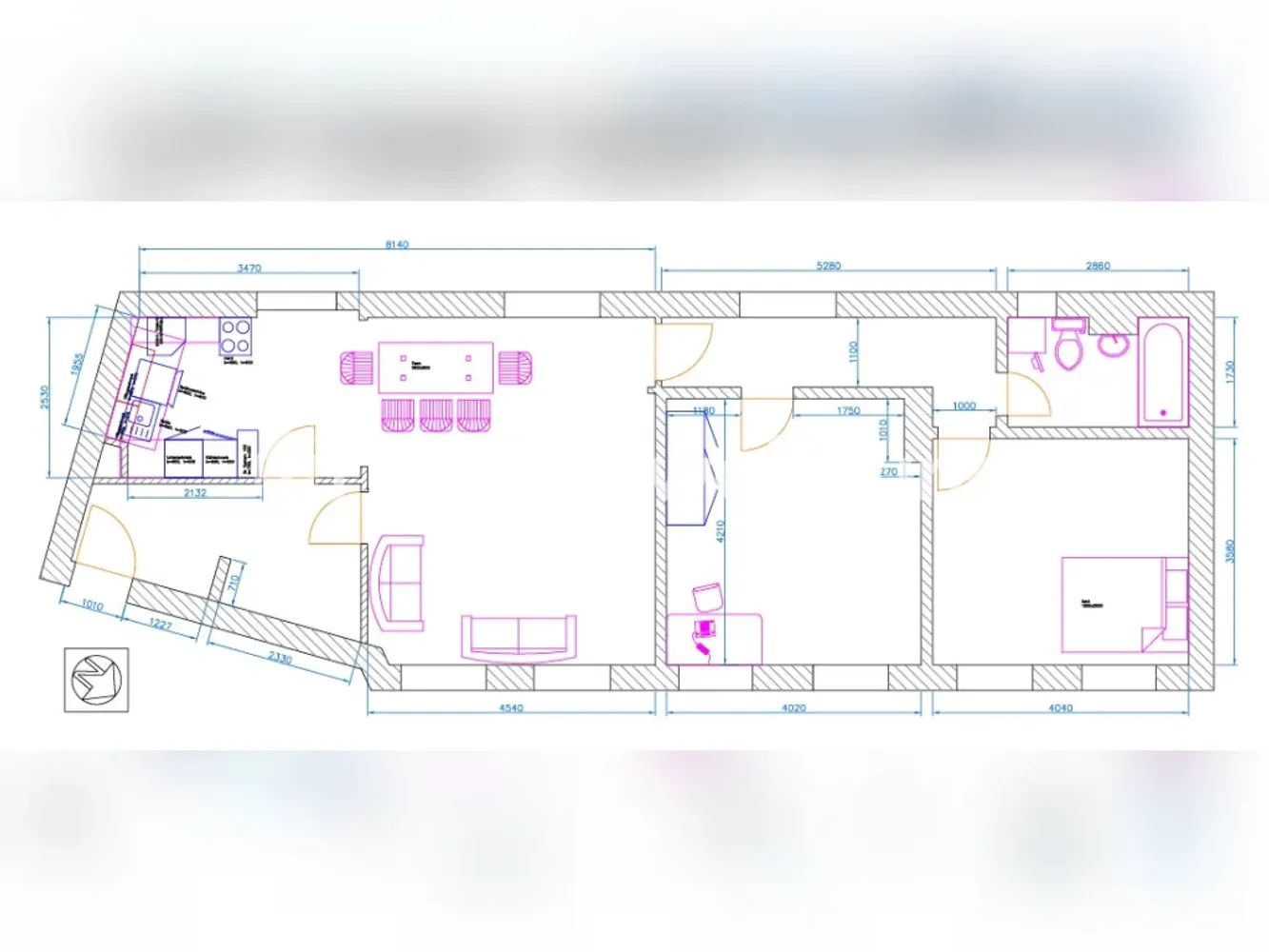 3 room apartment with 85 m² in Berlin – Photo 2