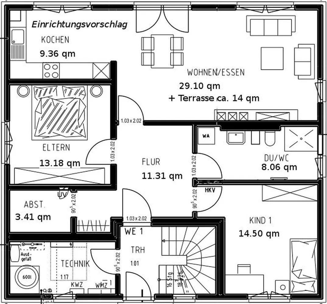3 Zimmer Wohnung mit 92 m² in Berlin – Bild 9