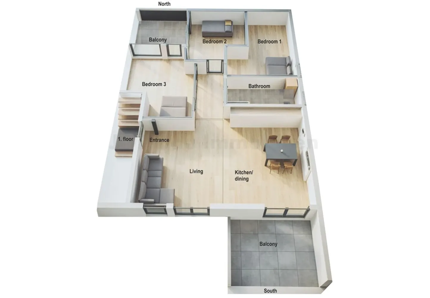4 Zimmer Wohnung mit 120 m² in Heidelberg – Bild 1