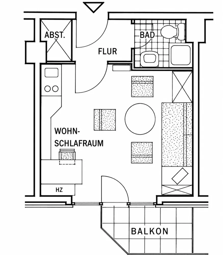 1 Zimmer Wohnung mit 27 m² in Bielefeld – Bild 5