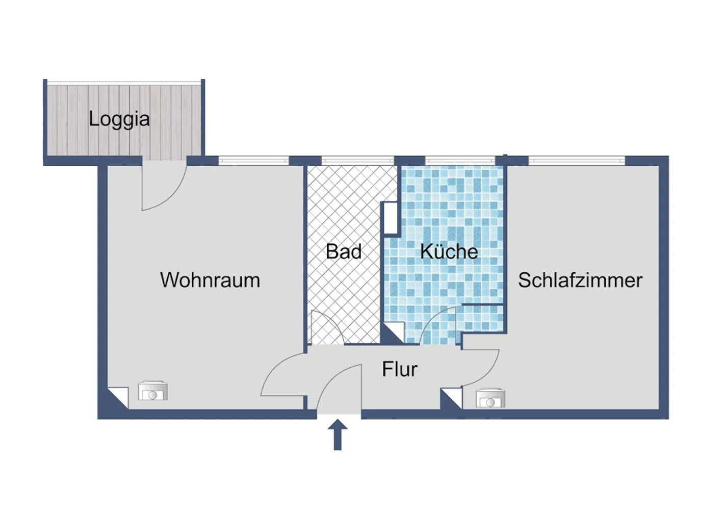 2 Zimmer Wohnung mit 49 m² in Frankfurt am Main – Bild 8