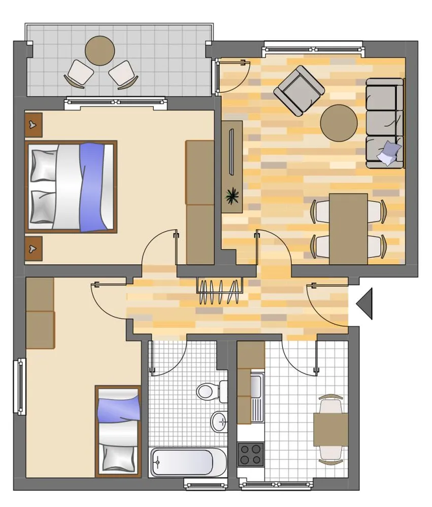 3 Zimmer Wohnung mit 63 m² in Gelsenkirchen – Bild 9