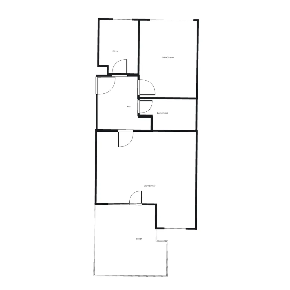 2 Zimmer Wohnung mit 60 m² in Hattingen – Bild 6