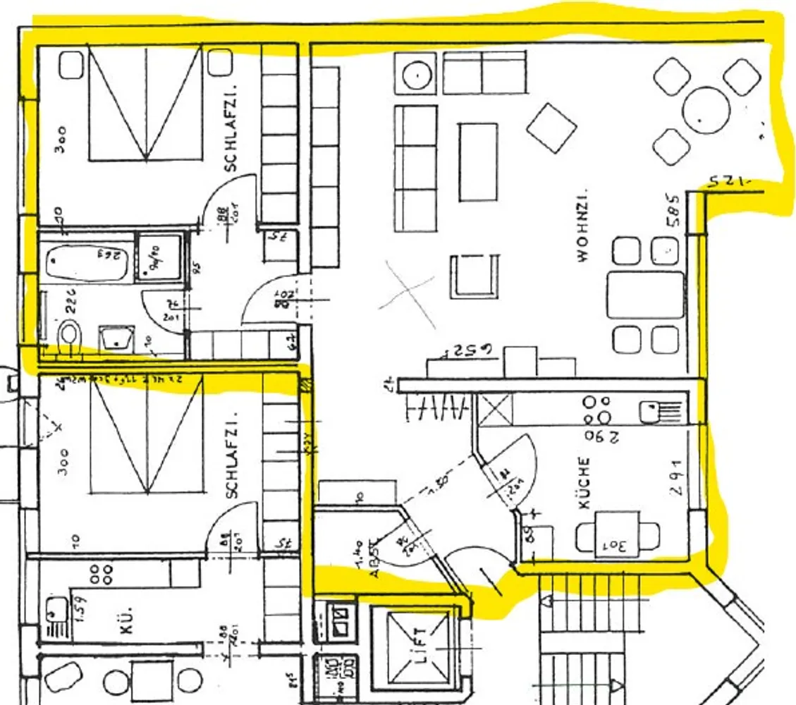 2 room apartment with 79 m² in Münster – Photo 3