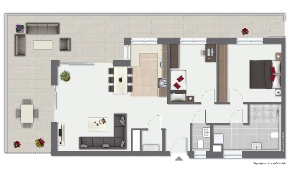 4 Zimmer Wohnung mit 120 m² in Tuttlingen – Bild 5