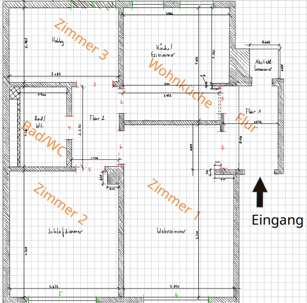 3 Zimmer Wohnung mit 73 m² in Mannheim – Bild 8