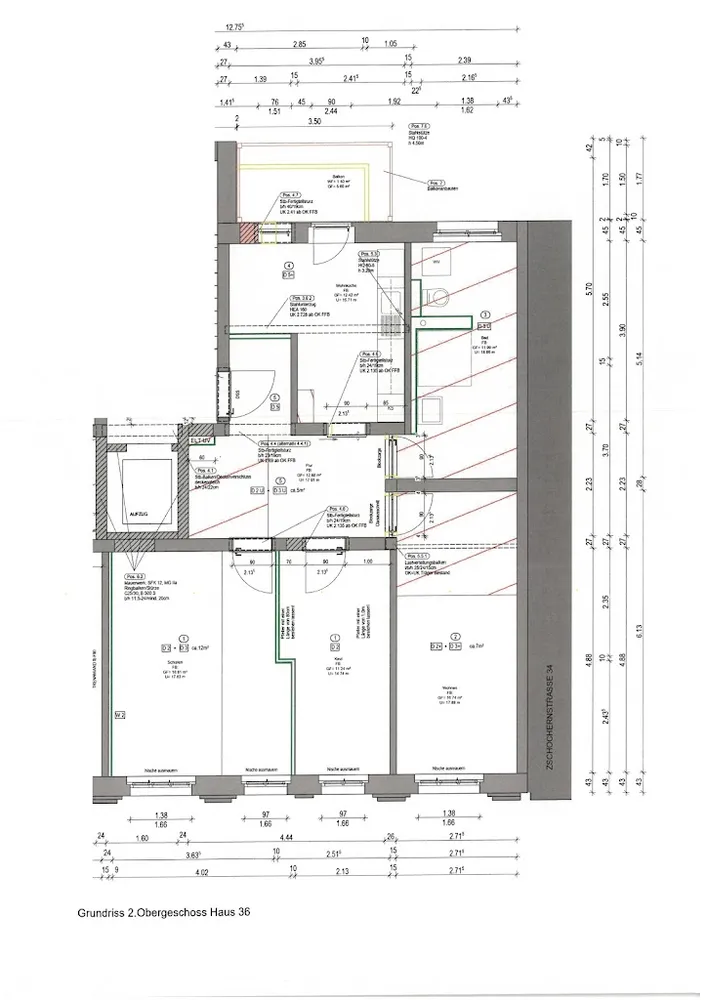 3 room apartment with 87 m² in Gera – Photo 3