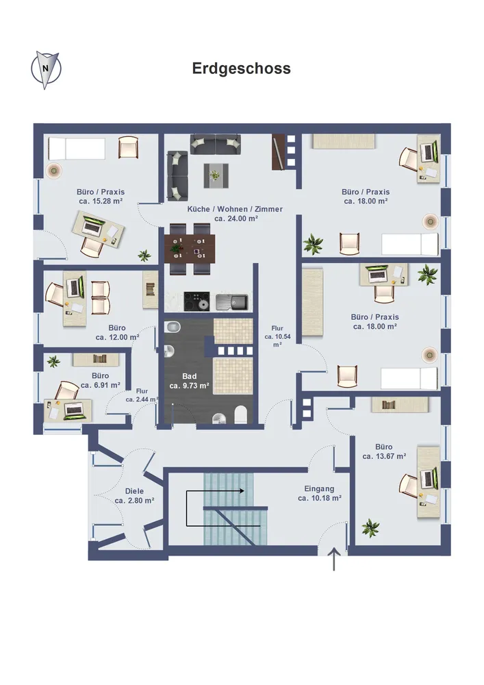 5 Zimmer Wohnung mit 130 m² in Rendsburg – Bild 8