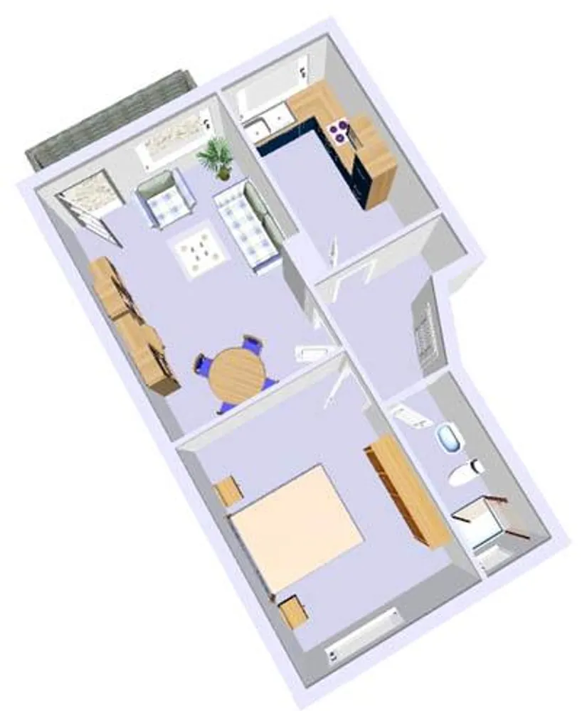 2 Zimmer Wohnung mit 55 m² in Kiel – Bild 4