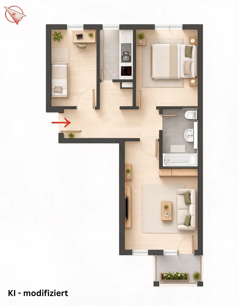 3 Zimmer Wohnung mit 59 m² in Dresden – Bild 9
