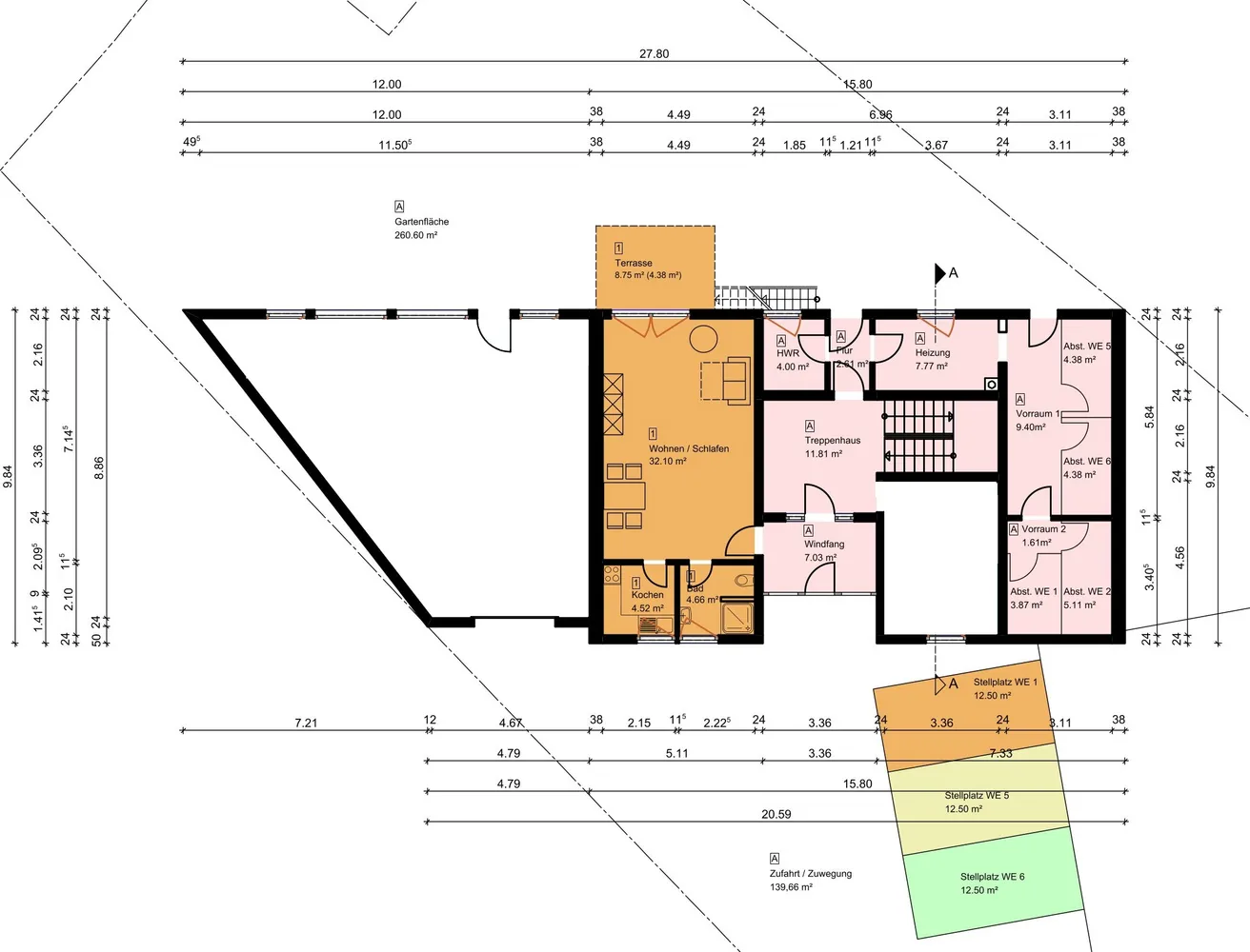 1 Zimmer Wohnung mit 46 m² in Saarbrücken – Bild 8