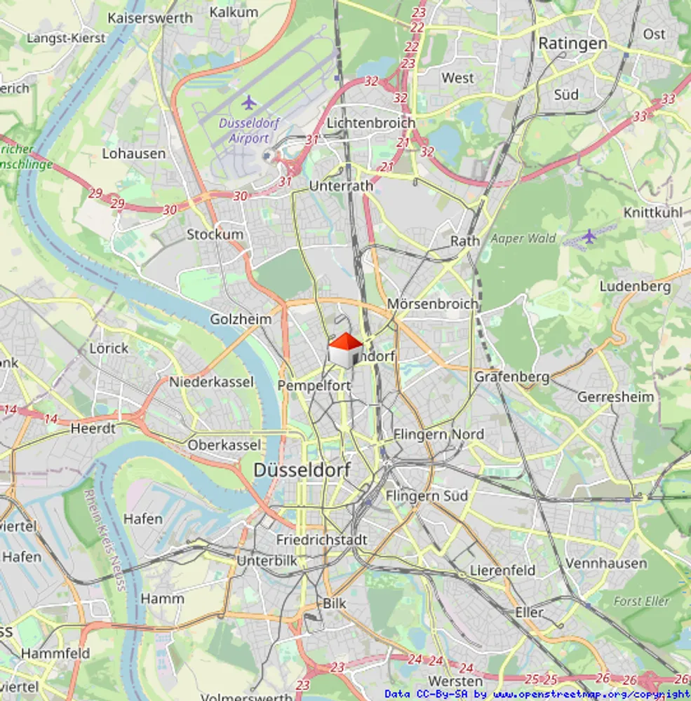 1 Zimmer Wohnung mit 27 m² in Düsseldorf – Bild 3