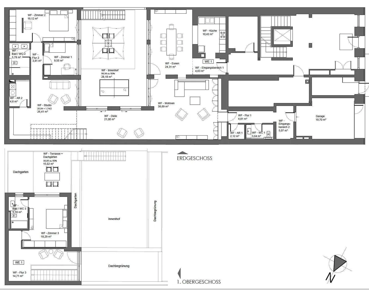5 Zimmer Wohnung mit 265 m² in Berlin – Bild 2