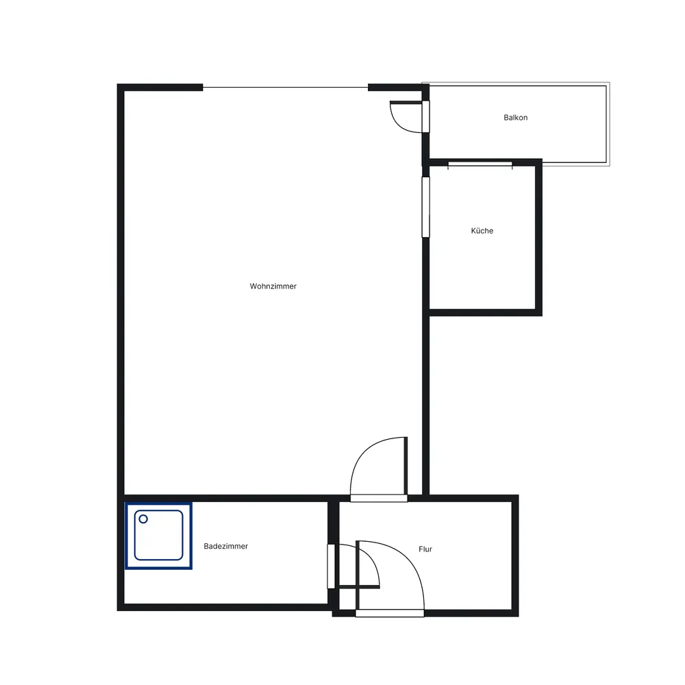 1 Zimmer Wohnung mit 36 m² in Hannover – Bild 5