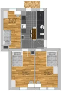 2 Zimmer Wohnung mit 13 m² in Nürnberg – Bild 10