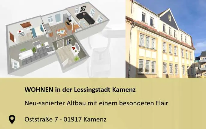 3 Zimmer Wohnung mit 63 m² in Kamenz – Bild 5