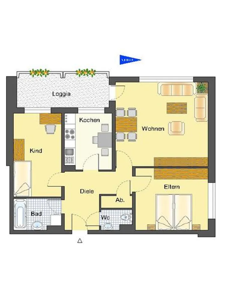 3 Zimmer Wohnung mit 79 m² in Wuppertal – Bild 3