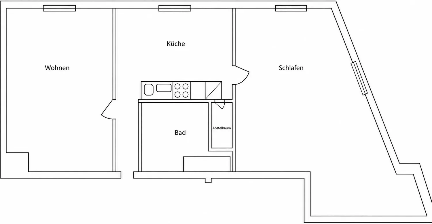 2 Zimmer Wohnung mit 56 m² in Heide – Bild 12