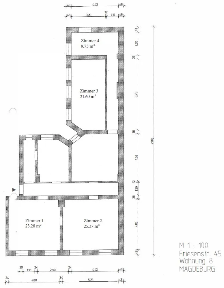 4 Zimmer Wohnung mit 134 m² in Magdeburg – Bild 7