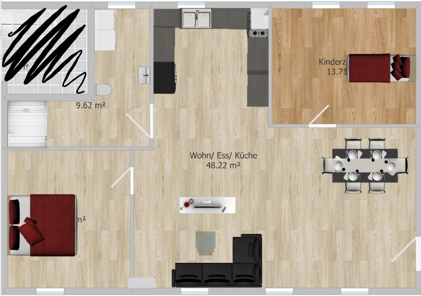4 Zimmer Wohnung mit 78 m² in Vaihingen an der Enz – Bild 10
