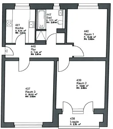 3 room apartment with 86 m² in Berlin – Photo 3