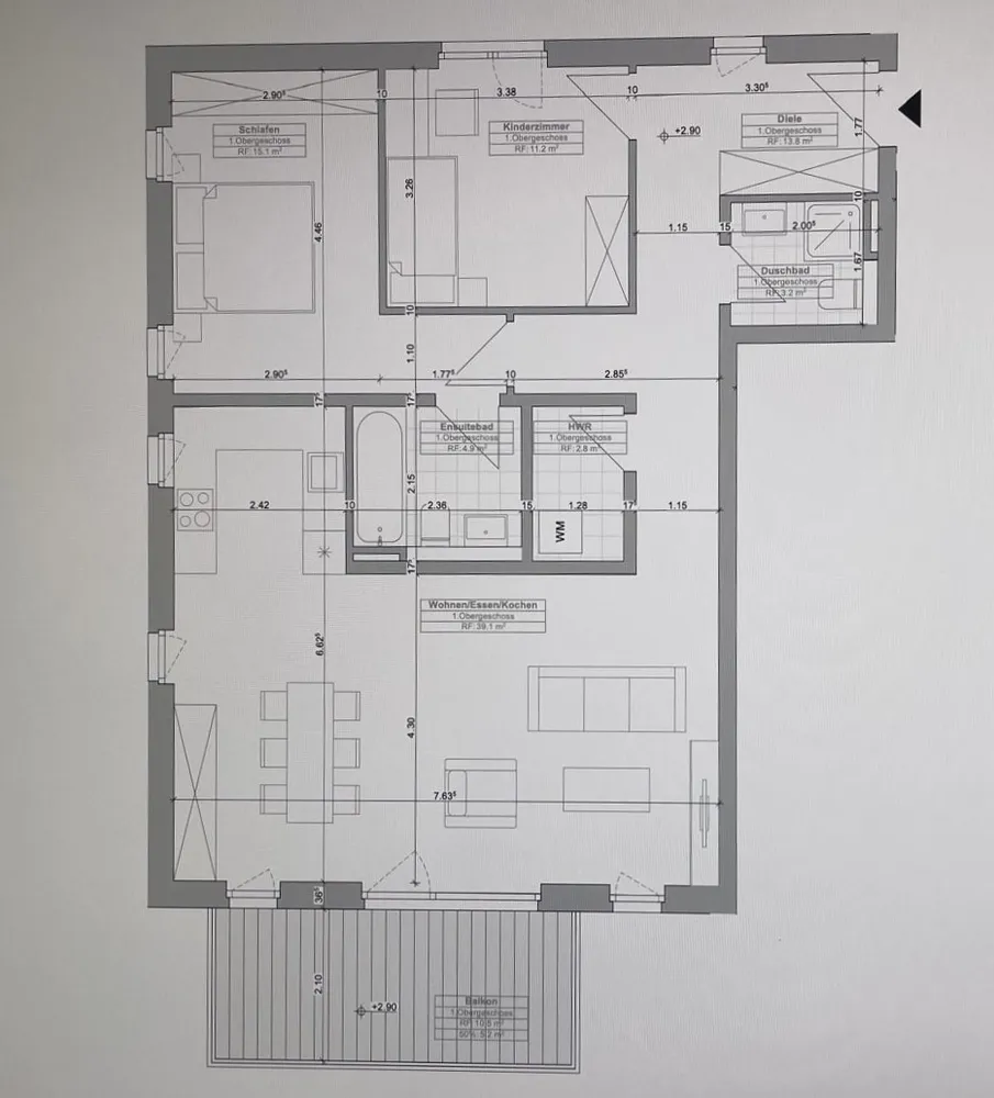 3 Zimmer Wohnung mit 95 m² in Bad Kreuznach – Bild 9
