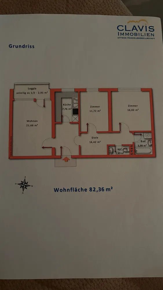 3 Zimmer Wohnung mit 82 m² in München – Bild 3