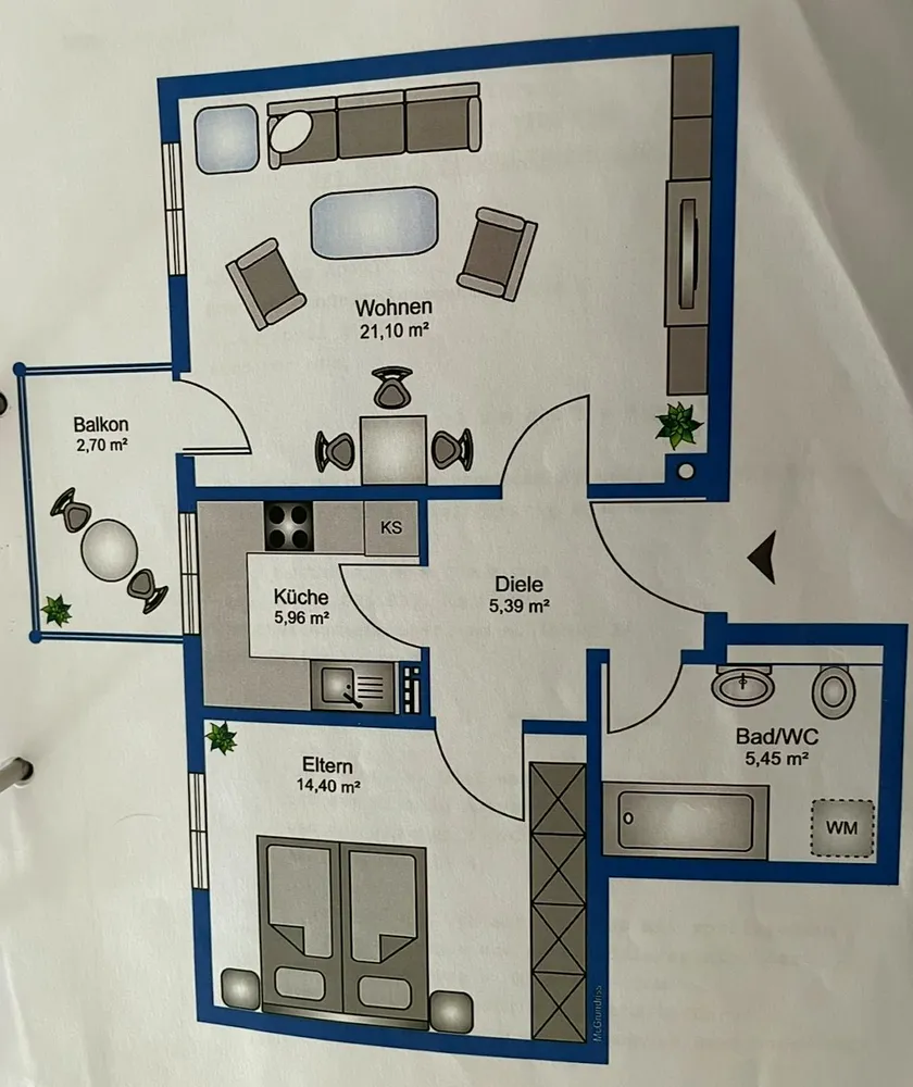 Shared room with 15 m² in Munich – Photo 2