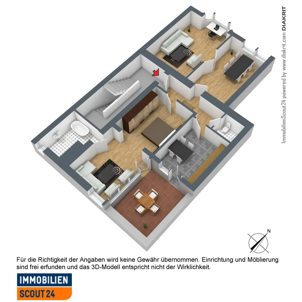 3 Zimmer Wohnung mit 110 m² in Mönchengladbach – Bild 11
