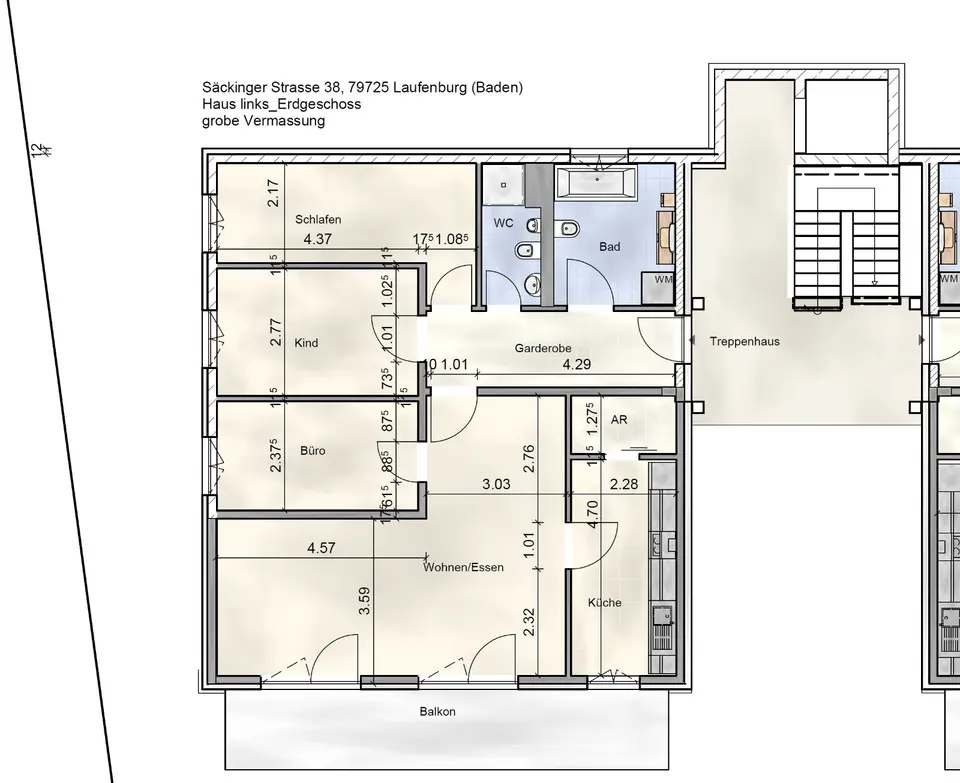 5 Zimmer Wohnung mit 113 m² in Waldshut-Tiengen – Bild 5