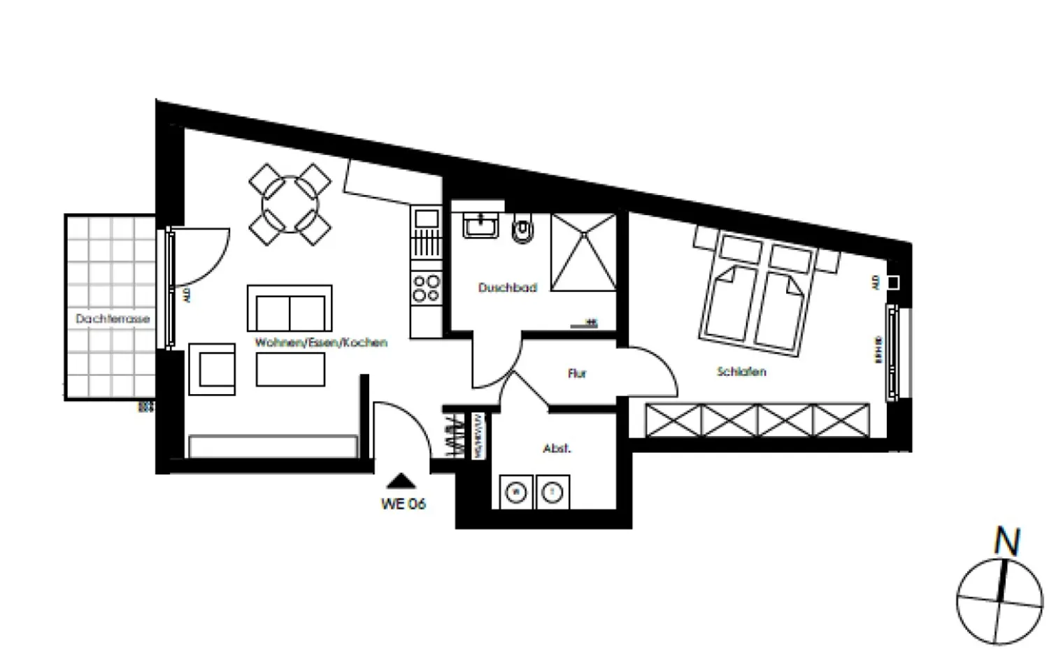 2 Zimmer Wohnung mit 60 m² in Köln – Bild 12