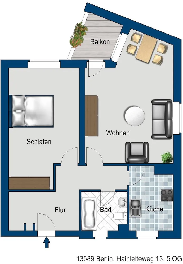 2 Zimmer Wohnung mit 66 m² in Berlin – Bild 9