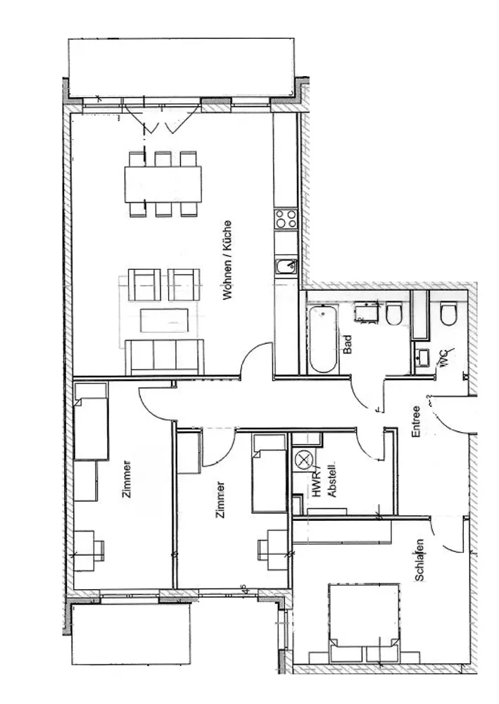 4 Zimmer Wohnung mit 112 m² in Falkensee – Bild 1
