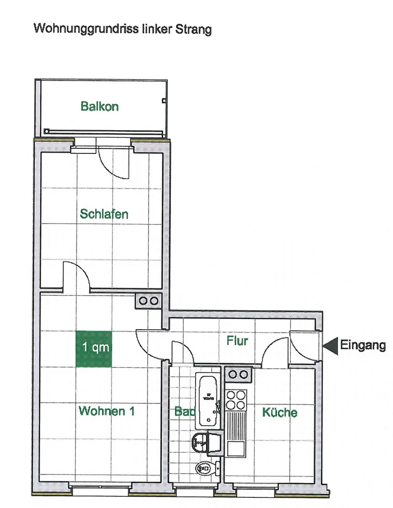 2 Zimmer Wohnung mit 51 m² in Dresden – Bild 5
