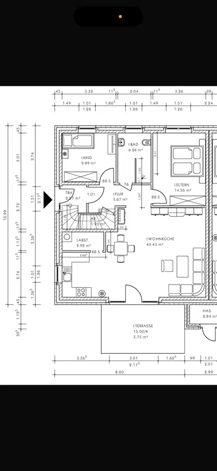 3 Zimmer Wohnung mit 80 m² in Aurich – Bild 5