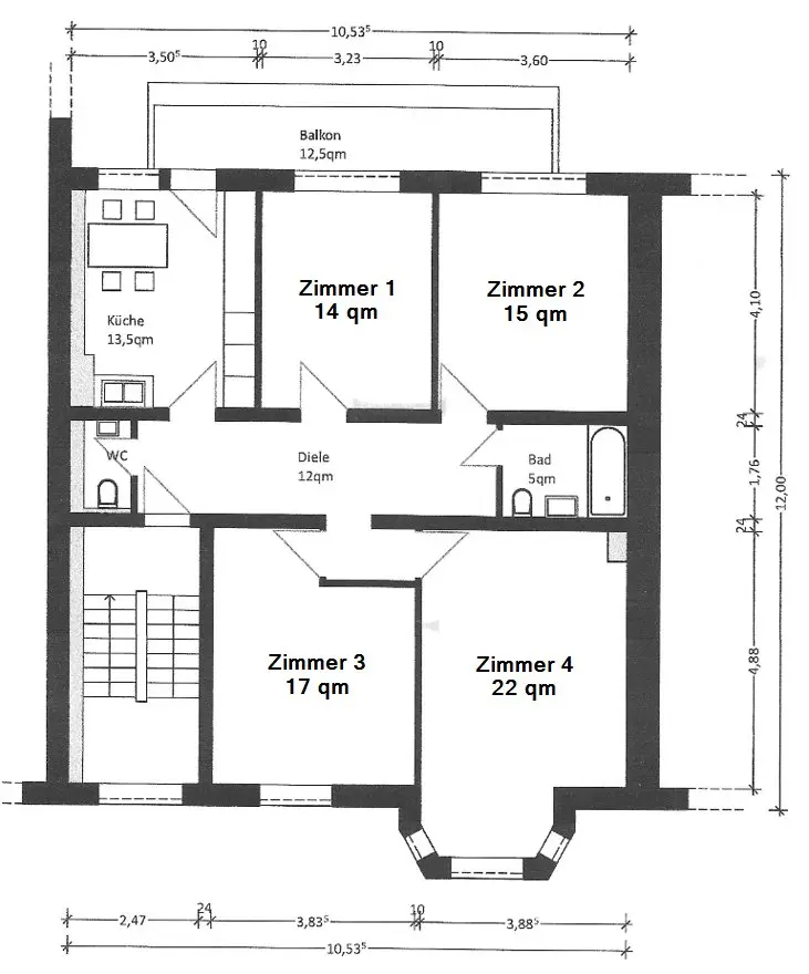 WG-Zimmer mit 20 m² in Aachen – Bild 5