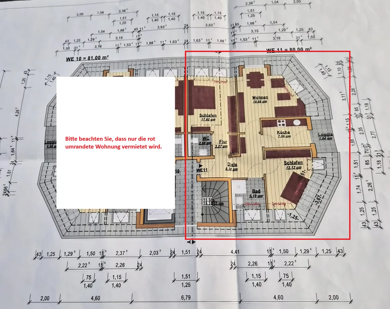 3 Zimmer Wohnung mit 79 m² in Oberhausen – Bild 2