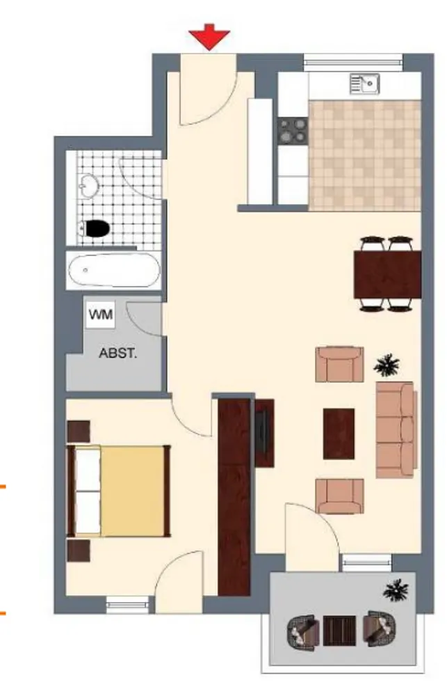 2 Zimmer Wohnung mit 67 m² in Stuttgart – Bild 7