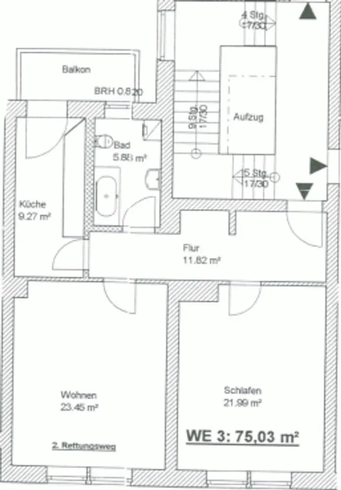 2 room apartment with 75 m² in Magdeburg – Photo 7