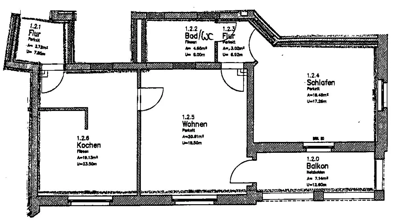 2 Zimmer Wohnung mit 73 m² in Mittweida – Bild 2