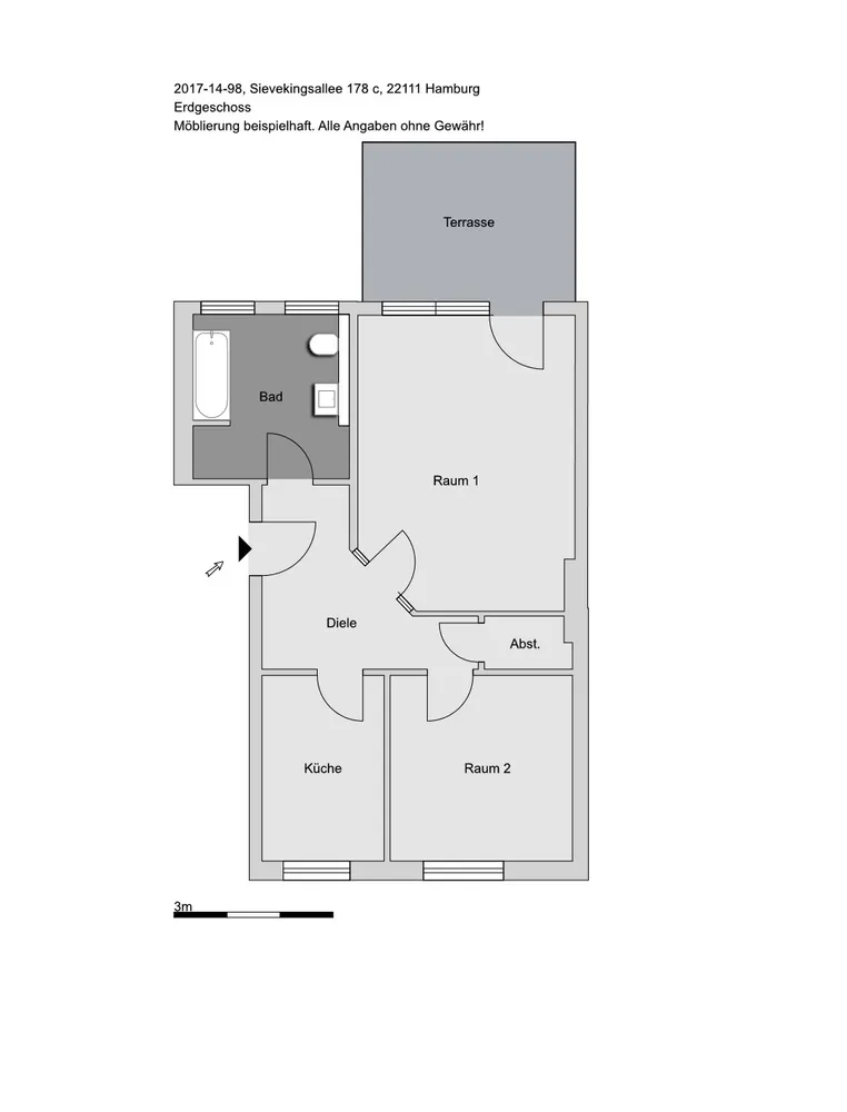 2 Zimmer Wohnung mit 63 m² in Hamburg – Bild 5