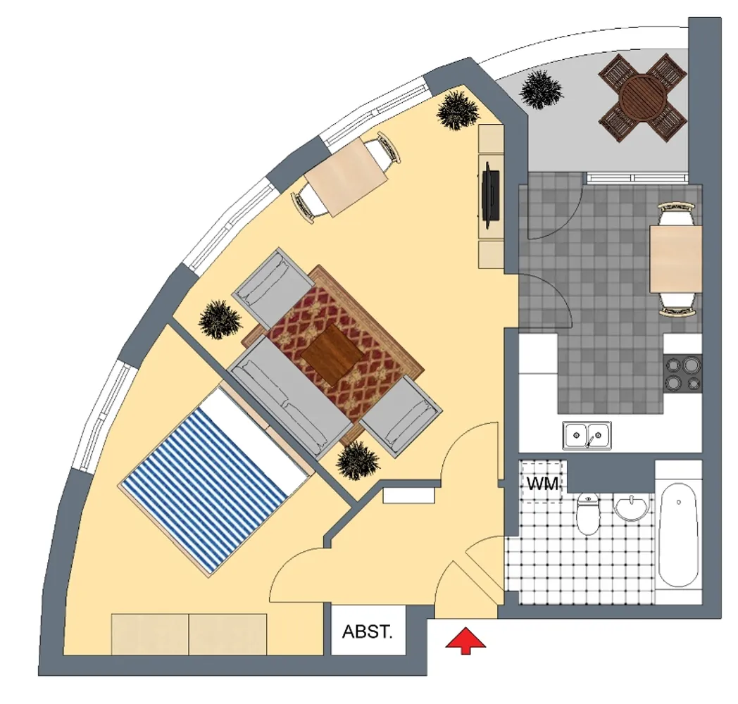 2 Zimmer Wohnung mit 62 m² in Berlin – Bild 5