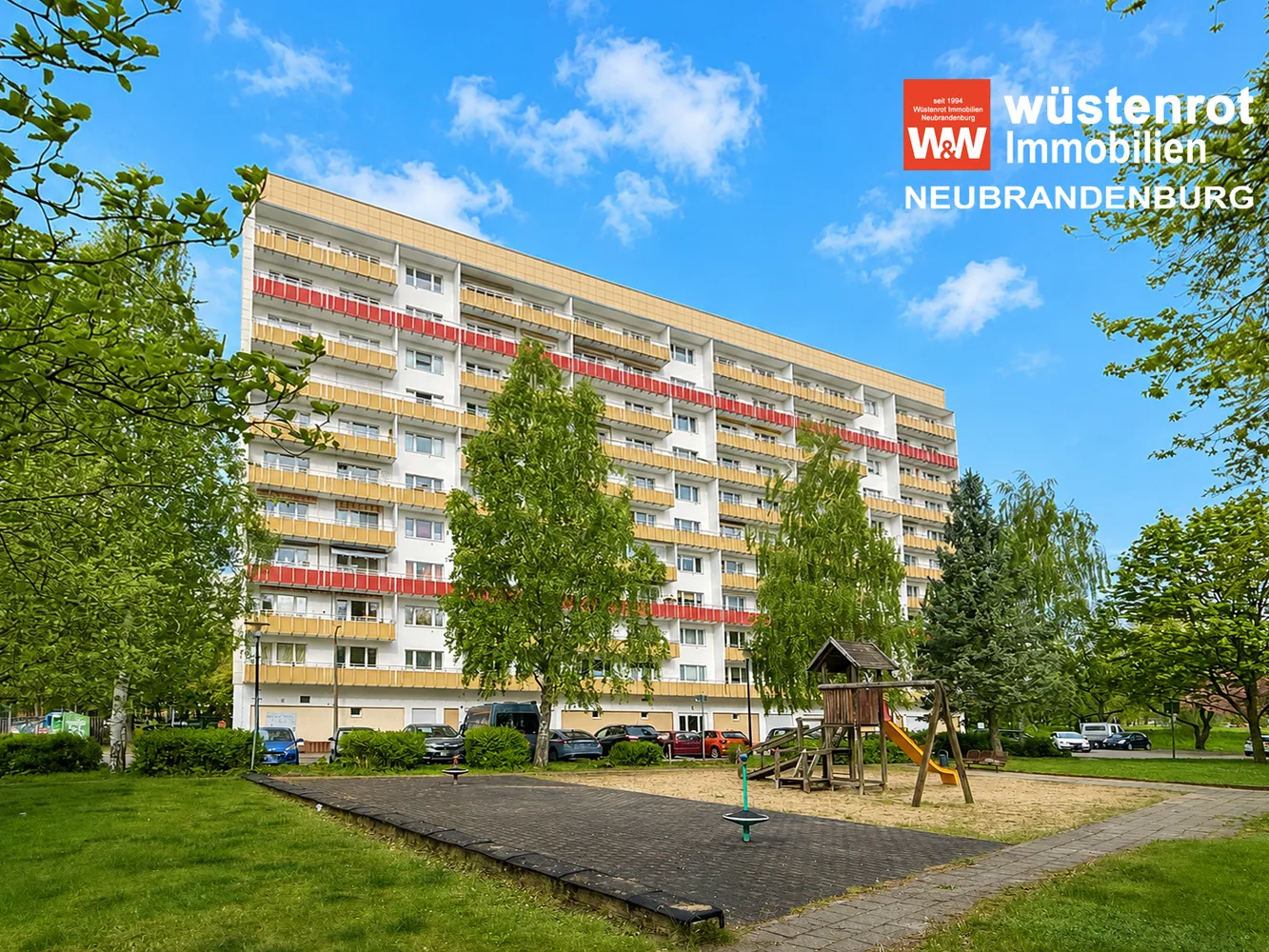 2 Zimmer Wohnung mit 53 m² in Neubrandenburg – Bild 1