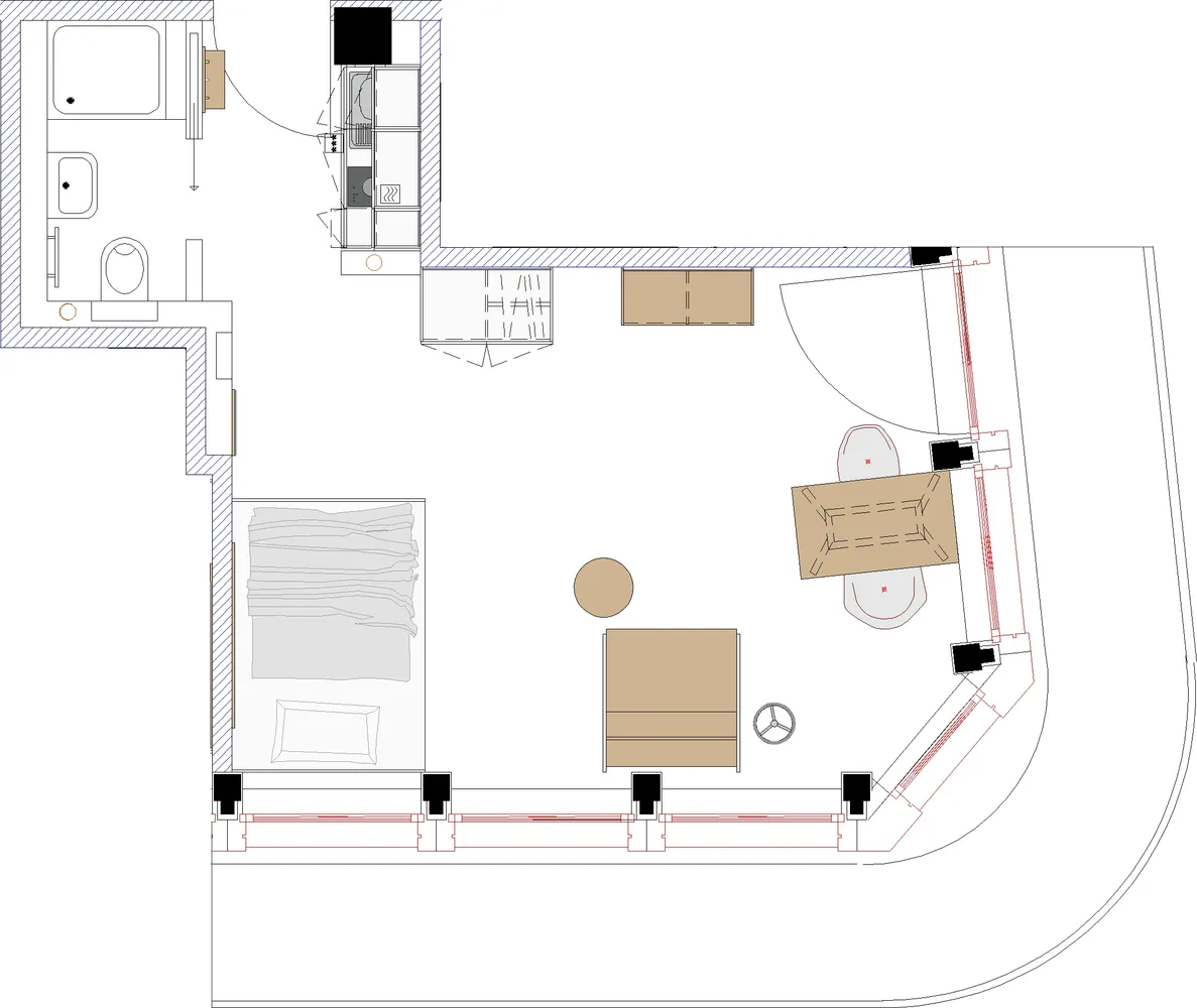 1 Zimmer Wohnung mit 32 m² in Düsseldorf – Bild 8