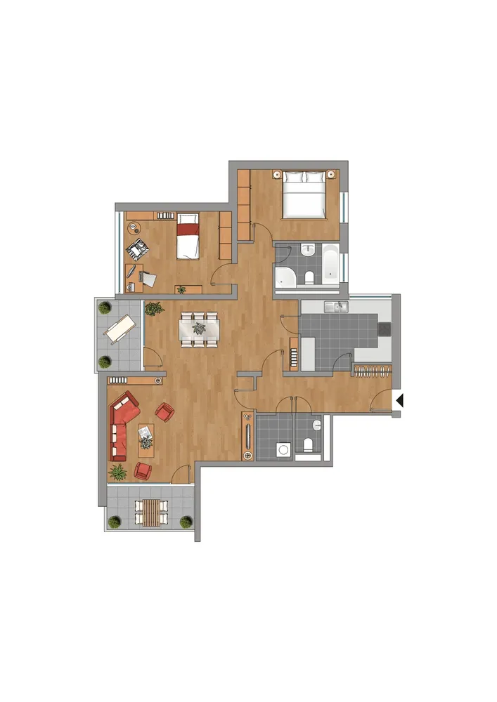 4 Zimmer Wohnung mit 114 m² in Bietigheim-Bissingen – Bild 9