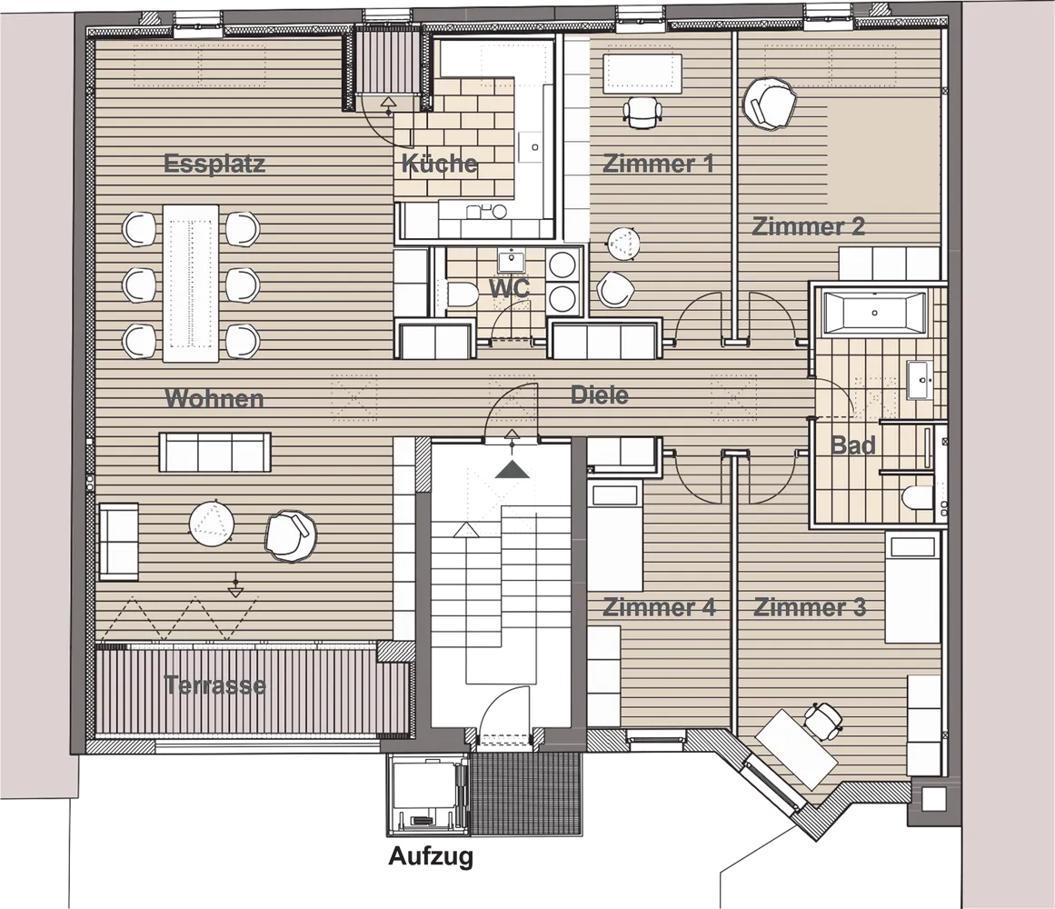 5 Zimmer Wohnung mit 160 m² in Berlin – Bild 8