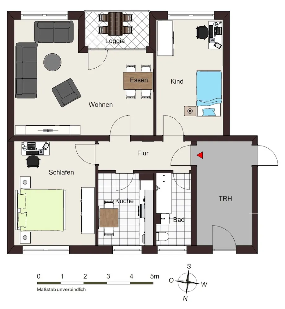 3 Zimmer Wohnung mit 73 m² in Essen – Bild 7