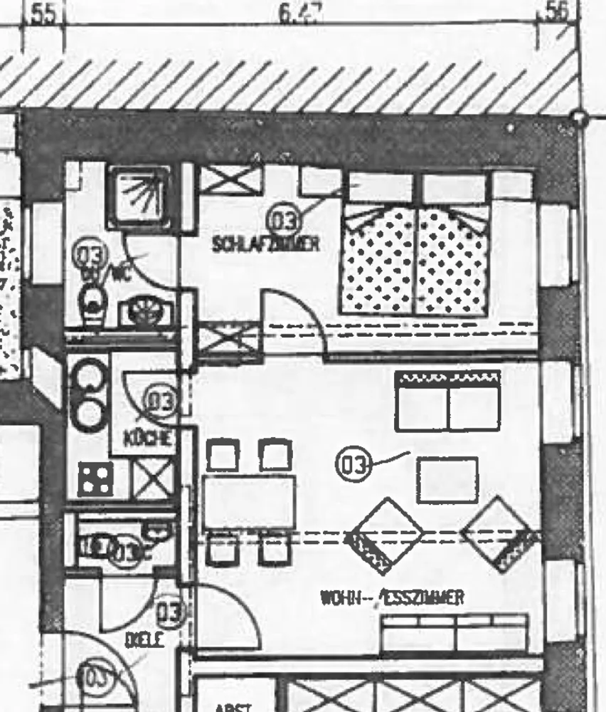 2 room apartment with 44 m² in Leipzig – Photo 3